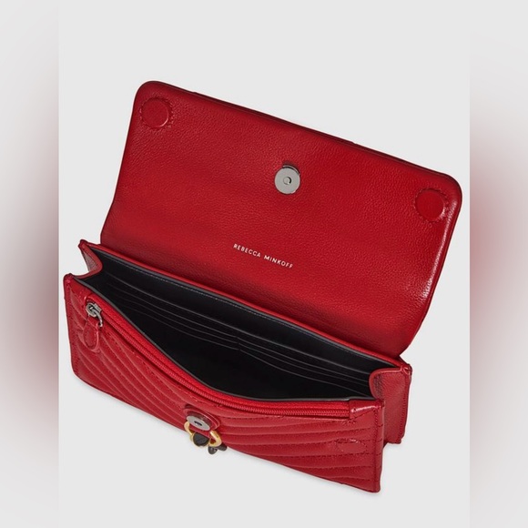 NWOT Rebecca Minkoff Edie Mini Crossbody on Chain - Picture 3 of 6